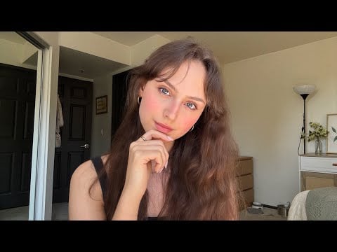 Lofi ASMR ~ Asking Questions & Typing Your Answers (gum chewing, soft spoken, typing sounds)