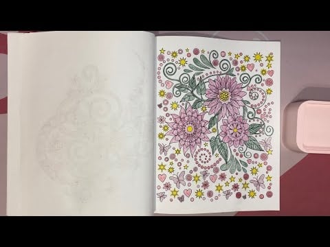 ASMR 1 Hour Of Coloring Sounds (No Talking)