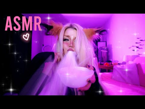 ASMR 🌈💜 how to drink like an HENTAI GIRL