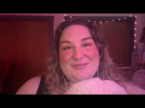 ASMR | Plucking Away Your Anxieties (Fluffy Mic Plucking & Comforting Words)