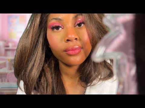 ASMR Girl Behind You in Class Does Your Hair 💗 Personal Attention