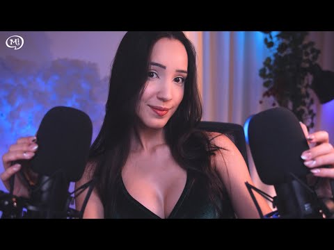 ASMR alíviando sua ansiedade e massageando seu cérebro (extrema atenção pessoal)