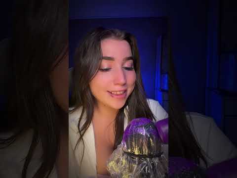 ASMR every time you blink the trigger changes 👁️👄👁️ #asmr #tingles #visualtingle #asmrsounds