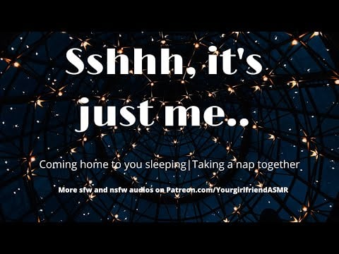 ASMR| Ssshhh, it's just me [Coming home to you sleeping] [Girlfriend Roleplay]