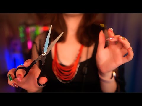 ASMR Haircut 💎 Whisper, Hair Brushing, Rode NT5