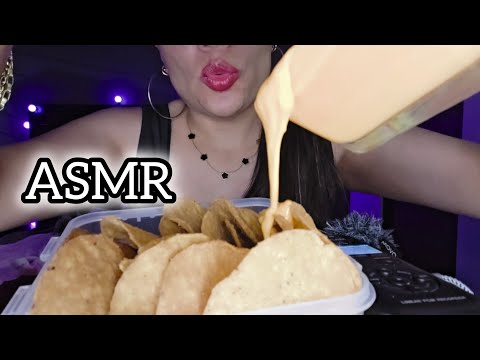 ASMR / MUKBANG | LOS MEJORES NACHOS DEL MUNDO 😋 | #asmr para dormir #mouthwhisper #asmr #asmrsounds 