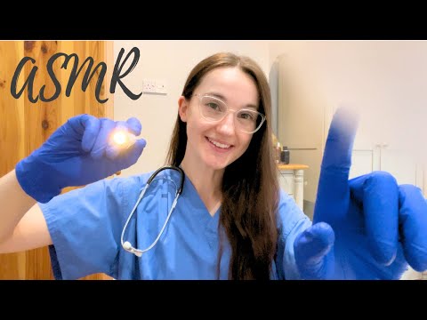 ASMR Student Doctor Medical Examination | POV You Fell Over & Bumped Your Head (Soft Spoken)