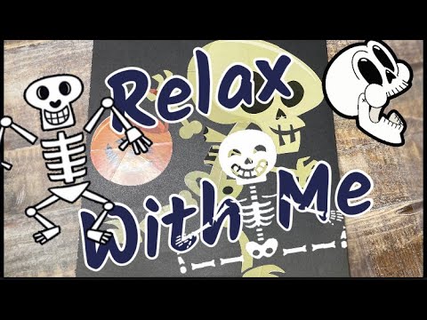 ASMR VISUAL & SOUND TRIGGERS: SKULL BOY 💀 STICKER PUZZLE #378