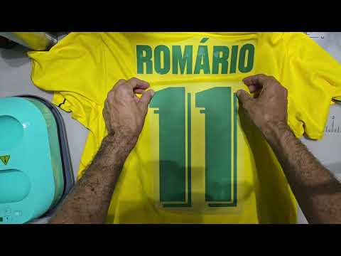 ASMR ESTAMPANDO CAMISA DO BRASIL 94