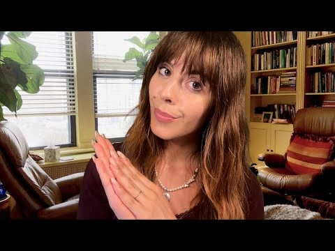 ASMR Your First Therapy Session Roleplay (help for anxiety, panic attacks, intrusive thoughts)