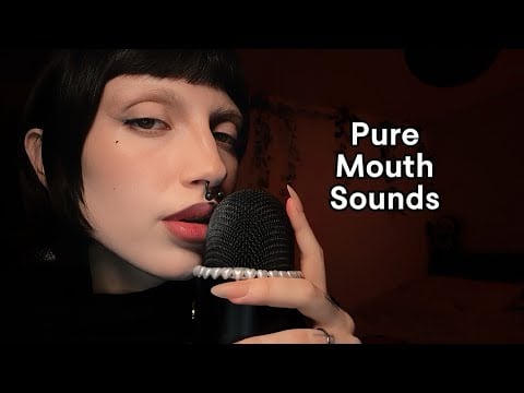 Slow Mouth Sounds at 100% Sensitivity *no talking* ASMR