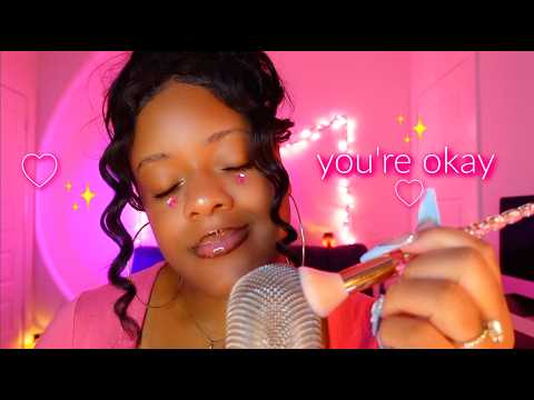 ASMR ✨Close Up Ear-To-Ear Positive Affirmations for When You Need It 💖 (You're Okay..♡)
