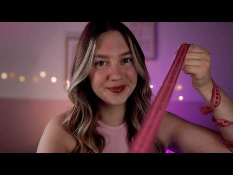 ASMR Measuring Your Face & Body 📏 | Personal Attention & Relaxation
