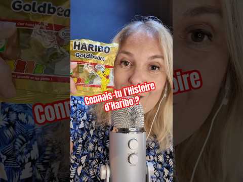 ASMR 🧸 Connais-tu l’histoire d’Haribo ? #asmrfr #shortsasmr #asmrshorts