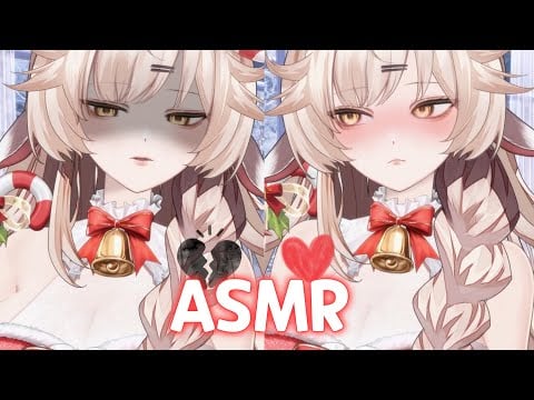 [ASMR] 🎄연말에 못된 말과 덕담을 동시에 해주는 여자친구💕｜버튜버의 포근한 겨울 옷소리 귀청소