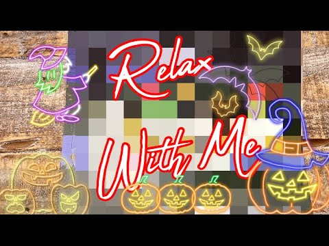 ASMR VISUAL & SOUND TRIGGERS: CHARLIE BROWN & FRIENDS TRICK OR TREATING 🎃 STICKER PUZZLE #545