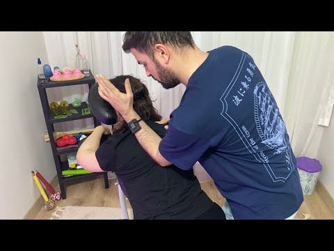 ASMR Tahir massage SLEEP THERAPY Fast Sleep with Asmr Neck Waist Massage