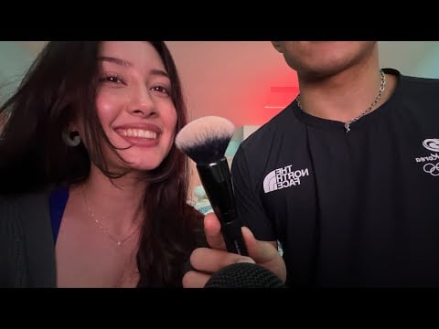 My boyfriend tries ASMR (legitimately terrible)