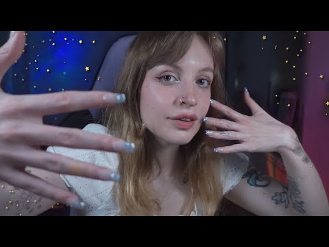 ASMR Sonidos COSQUILLOSOS Te DORMIRÁS enseguida con estos sonidos y uñas largas ⭐💅🏻