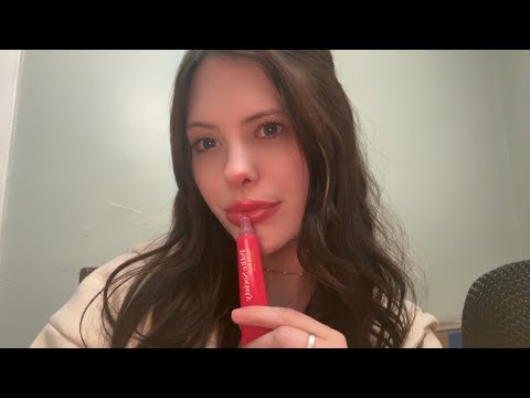ASMRSLAYmas Applying Lip Gloss💄💋 (Mouth Sounds)