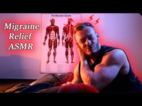 Strong Neck Massage | ASMR - Headache Relief - Migraine Relief