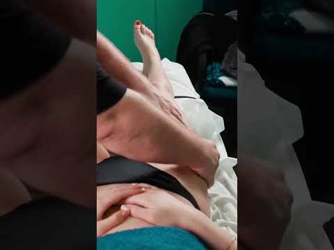 Deep tissue leg and foot massage for Lisa #massage