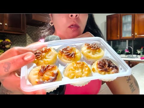 🤤ASMR EN ESPAÑOL | COMIENDO PUMPLINGS🤤