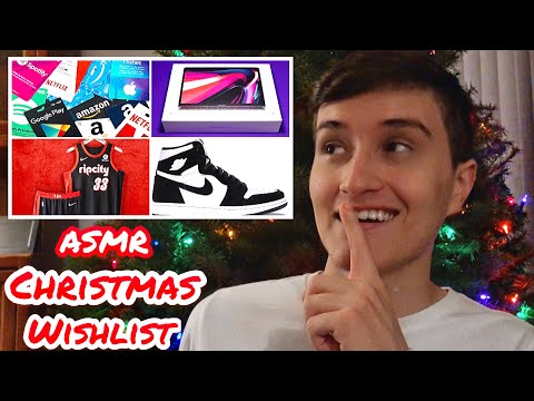 ASMR My Christmas Wishlist 🎄