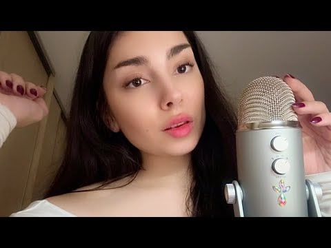 ASMR | INTENSE Mouth Sounds & Mic Scratching for Deep Sleep (Fluffy + Bare Mic)