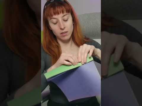 #craftasmr #redhead #soothingasmr #paperasmr