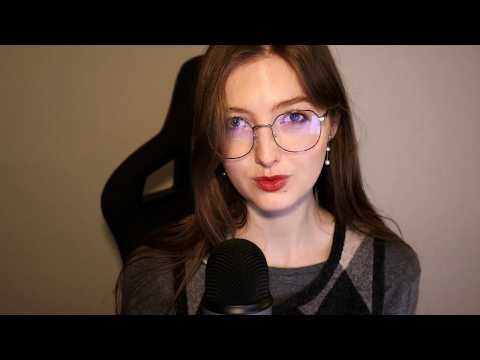ASMR Unintelligible Whispers & Mouth Sounds w/ Delay