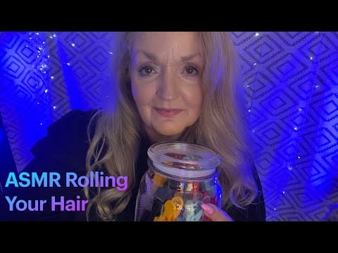 ASMR Rolling Your Hair  Relaxing Role Play Personal Attention