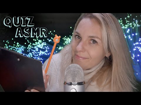 ASMR FR ⁉️ Un petit quiz en ASMR ça te tente ?! (et c'est très déclencheur)