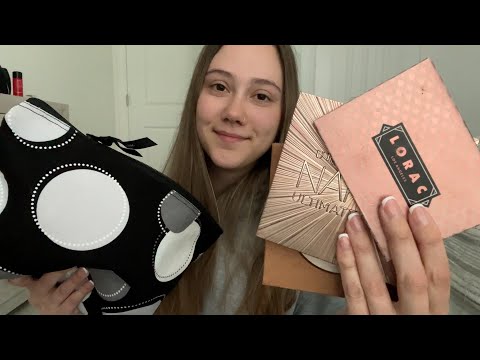 ASMR What's in my Vacation Makeup Bag
