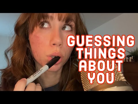 ASMR | Trying to Guess Everything Right About You W/ Spoolie & Pen Nibbling