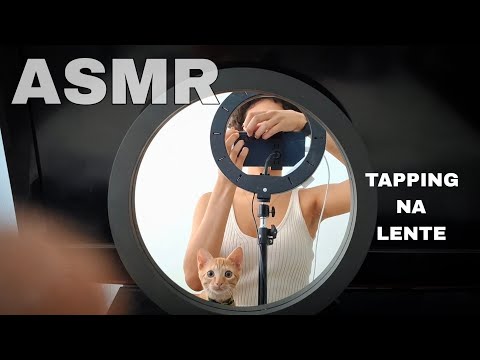 ASMR CASEIRINHO - TAPPING NA LENTE com SONS DE BOCA (versão longa) ✨️