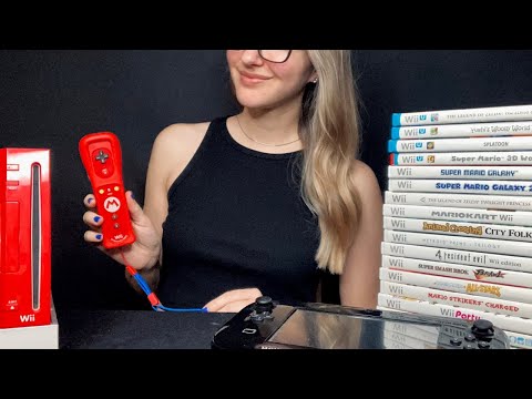 ASMR Video Game Store Roleplay l Soft Spoken, Customer Service, Nintendo Wii