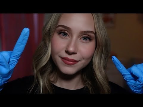 ASMR Relaxing Cranial Nerve Exam (Soft Spoken)