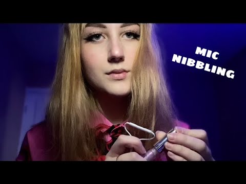 АСМР Звуки рта, Ликинг микро | ASMR Mic nibbling, Mouth Sounds, Licking❣️