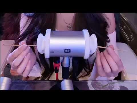Deep Ear Cleaning & Relaxing ASMR: Goose Feather, Ear Picking,Haircut Simulation  / 3Hr (No Talking)