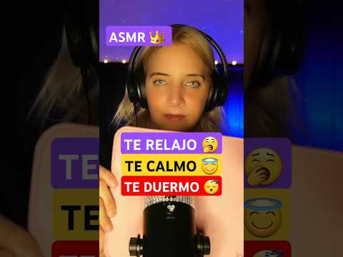 ASMR CALMAR ANSIEDAD #ASMR #asmr #asmrespañol #asmrargentina #relax #dormirbien #calmarlaansiedad