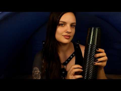 Cozy Zelt Vibes bei Regen - Ich kümmer mich um dich 💚 | ASMR Roleplay Deutsch