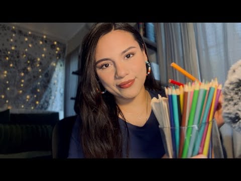 ASMR Learn Spanish: Colors and Numbers