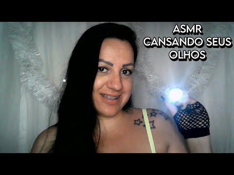 ASMR-CANSANDO SEUS OLHOS #asmr #rumo1k #arrepios #