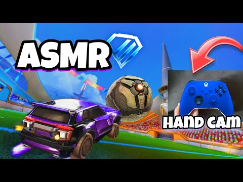 ASMR Français • RELAXATION INTENSE EN RANKED SUR ROCKET LEAGUE AVEC LA HAND CAM 😴💤 (1vs1 ranked)
