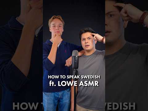 ASMR Swedish Lesson w/ @LoweASMR