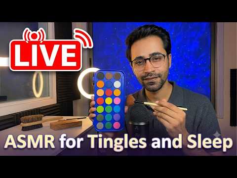 🔴 ASMR Live | Face Paint 🎨 Glue and Shaving Cream for Tingles #asmr #shorts
