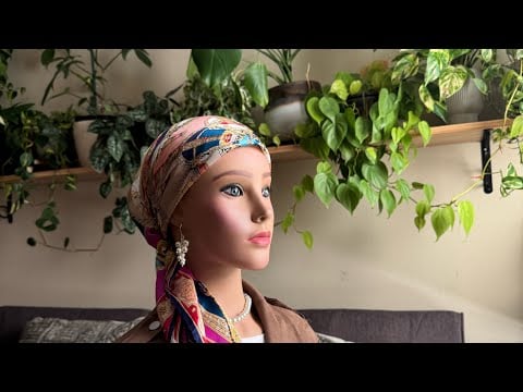 ASMR Perfectionist Old Fashion Styling | Scarf & Jackets Adjustment, Hair Fixing, Finishing Touches