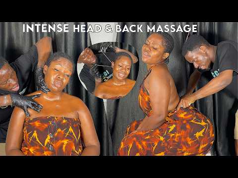 ASMR💫AGGRESSIVE HEAD SCALP SCRATCH, EAR CLEANING MASSAGE  & BONE CRACKING 4 DEEP SLEEP & RELAXATION