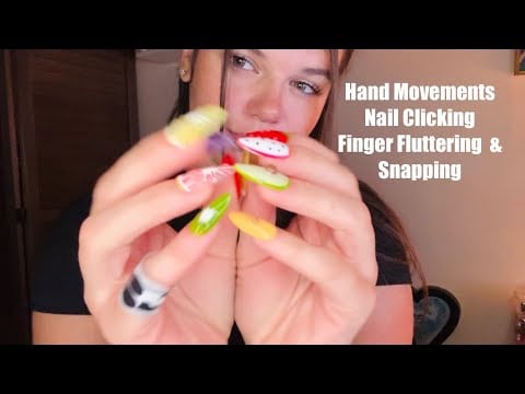 Fast & Aggressive ASMR | Hand Sounds / Finger Fluttering ✨ (no taking) 